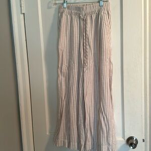 A new day women’s linen striped pants